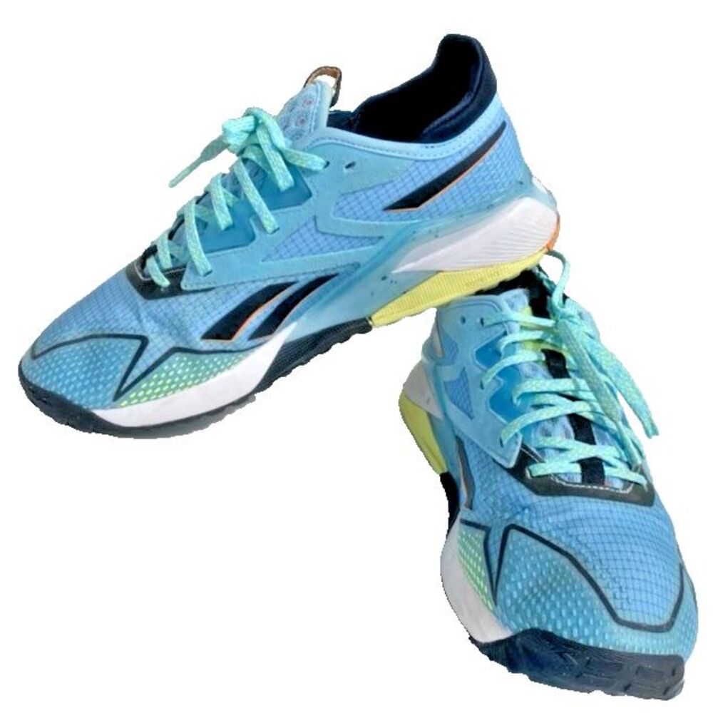 Reebok Nano X2 TR Adventure Women's Size 9.5 Running Shoes Blue Sneakers #229